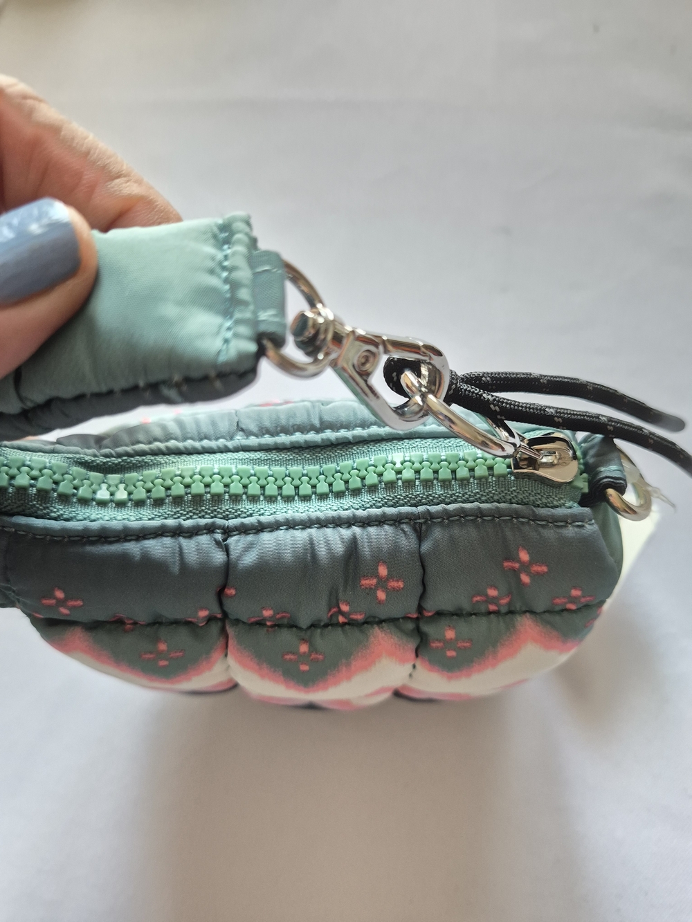 Free People Movement Quilted Geometric Mini Wristlet Bag - Picture 9 of 11